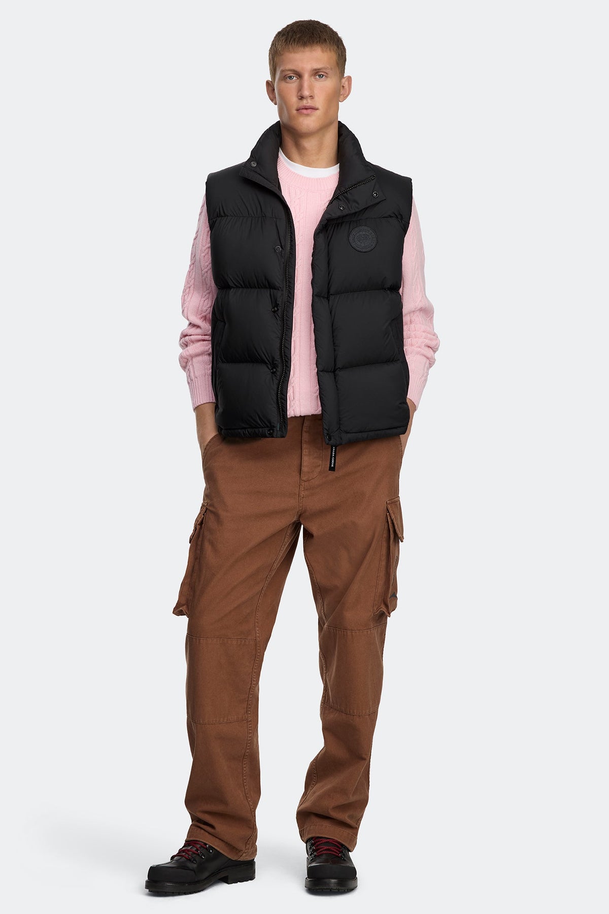 Sterling Puffer Vest Tonal Disc