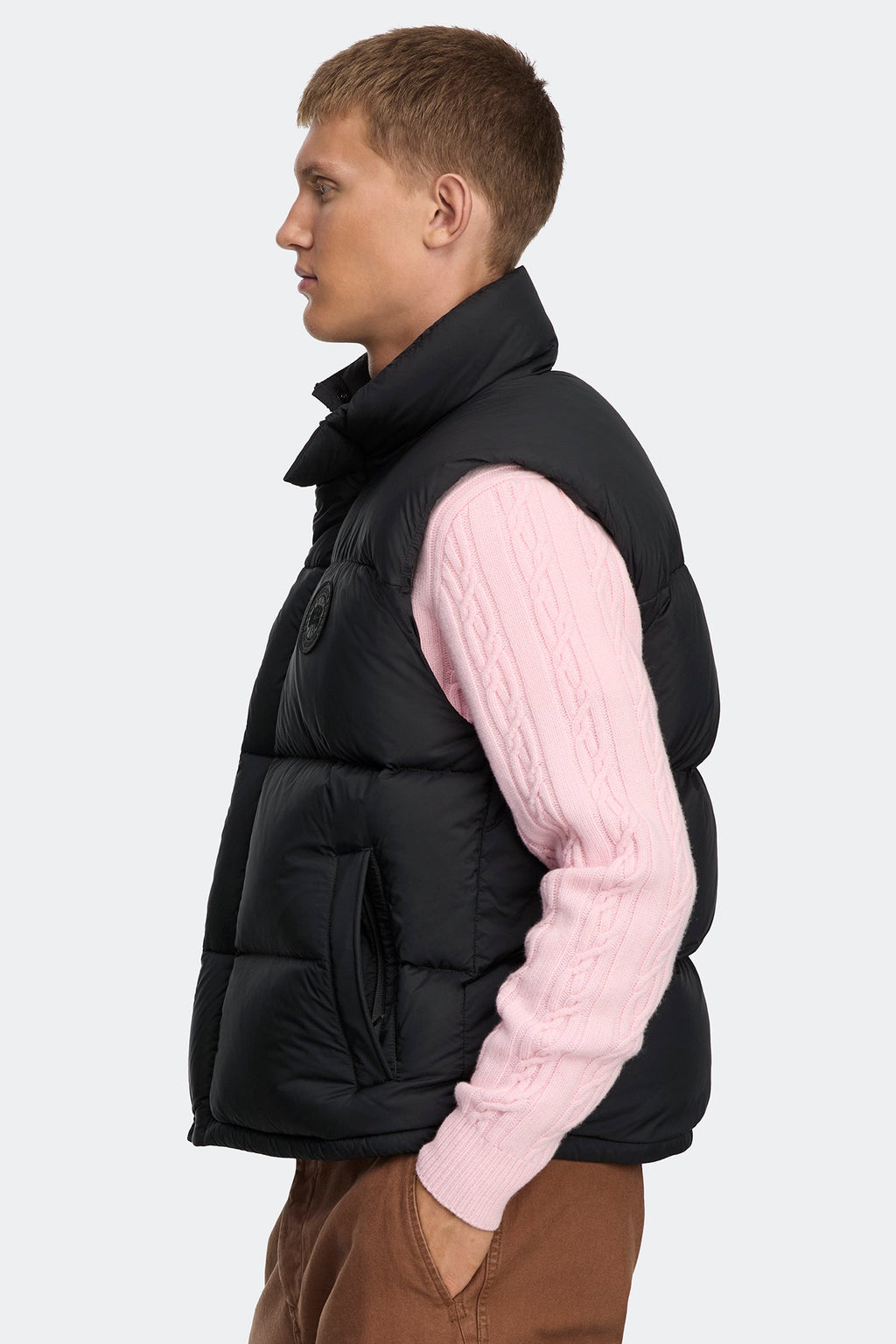 Sterling Puffer Vest Tonal Disc
