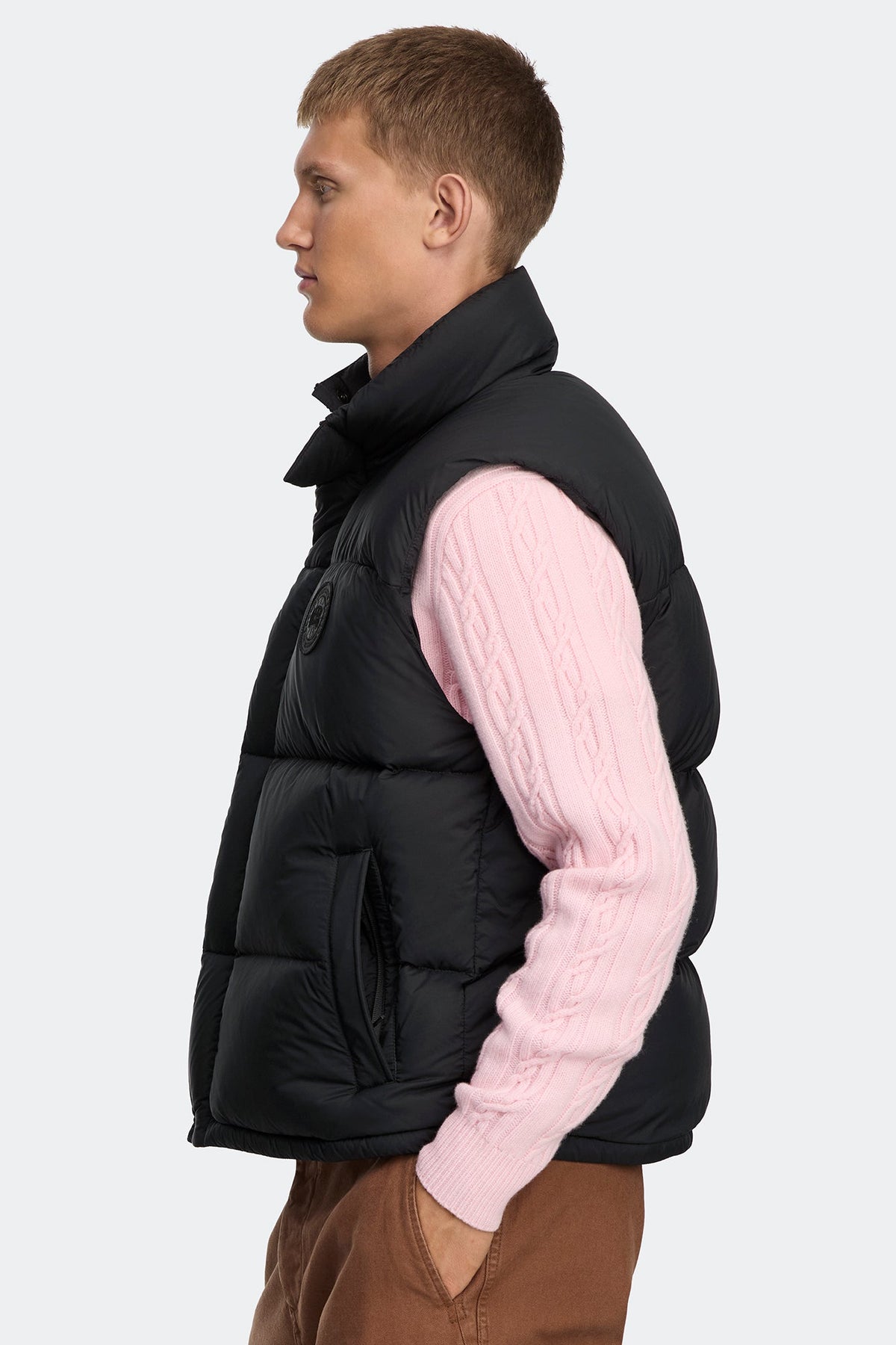 Sterling Puffer Vest Tonal Disc
