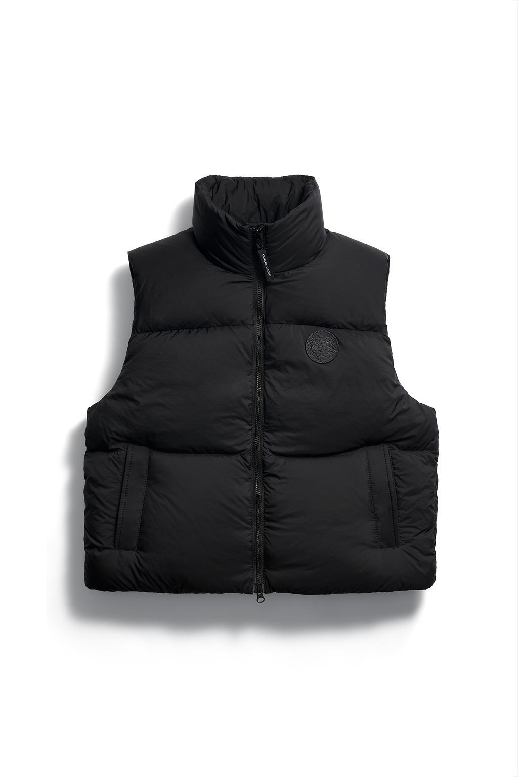 Fallon Puffer Vest Tonal Disc