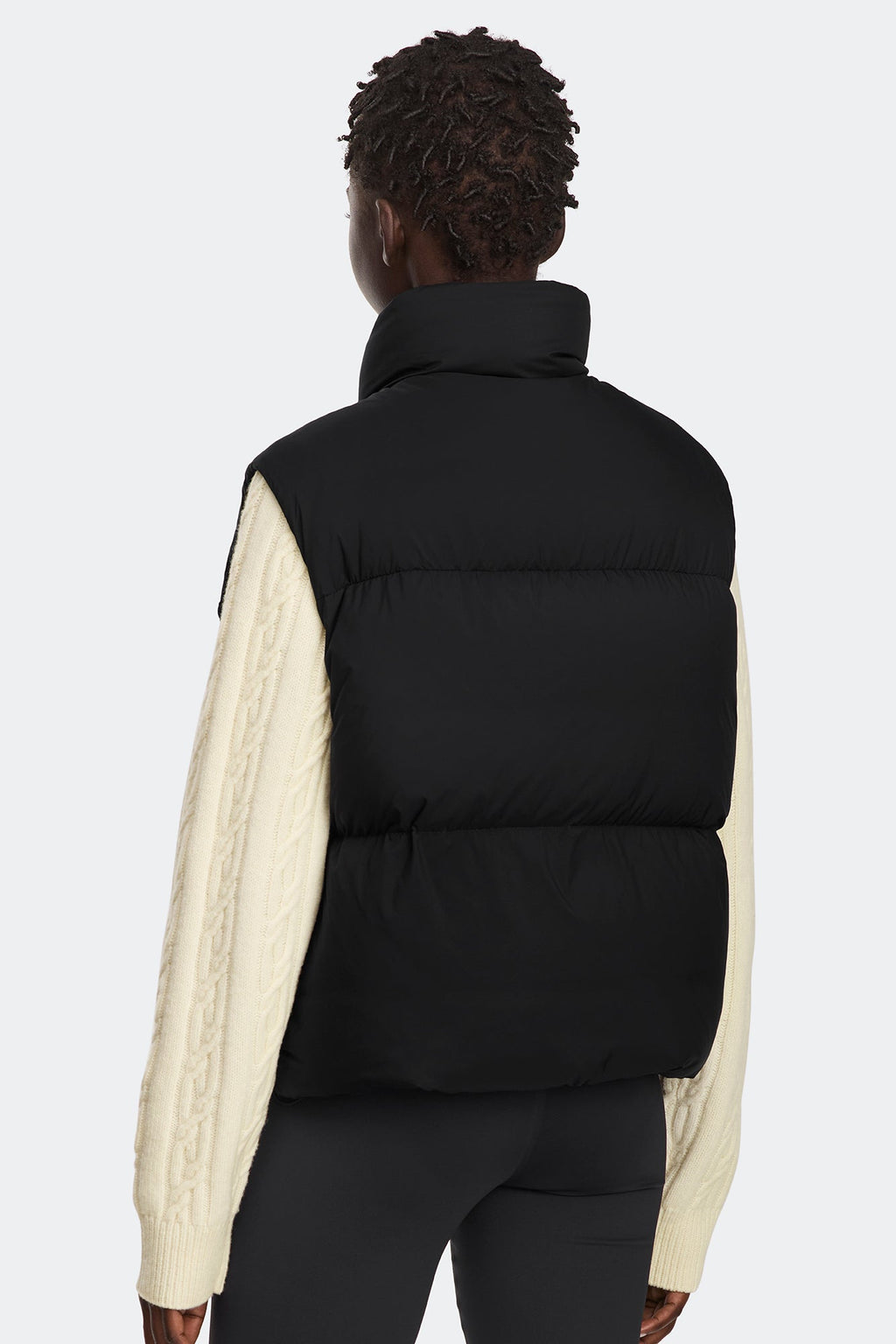 Fallon Puffer Vest Tonal Disc