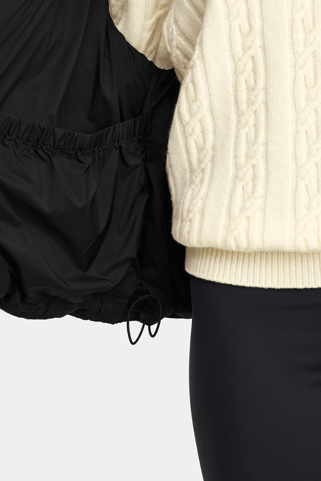 Fallon Puffer Vest Tonal Disc