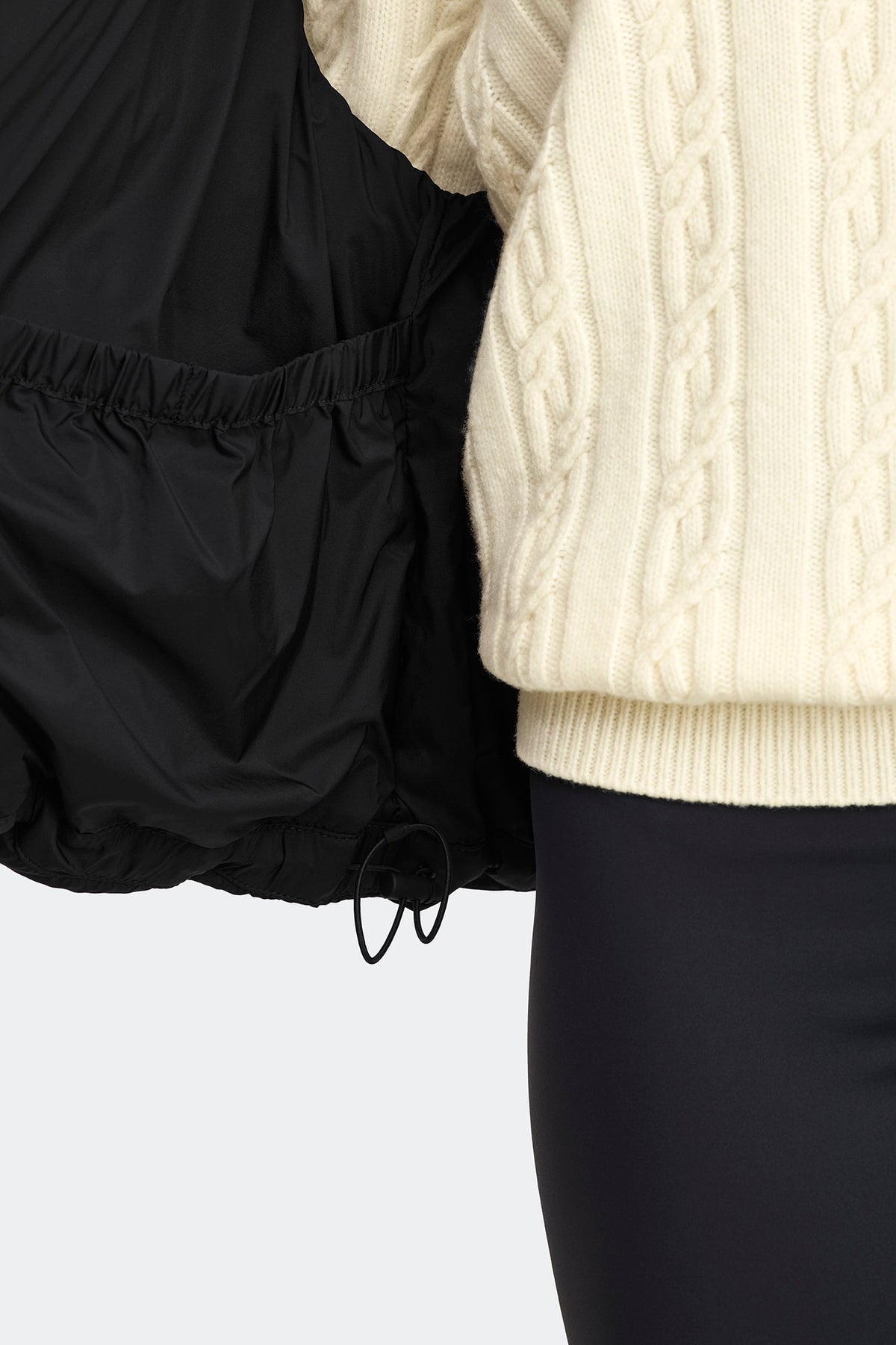 Fallon Puffer Vest Tonal Disc