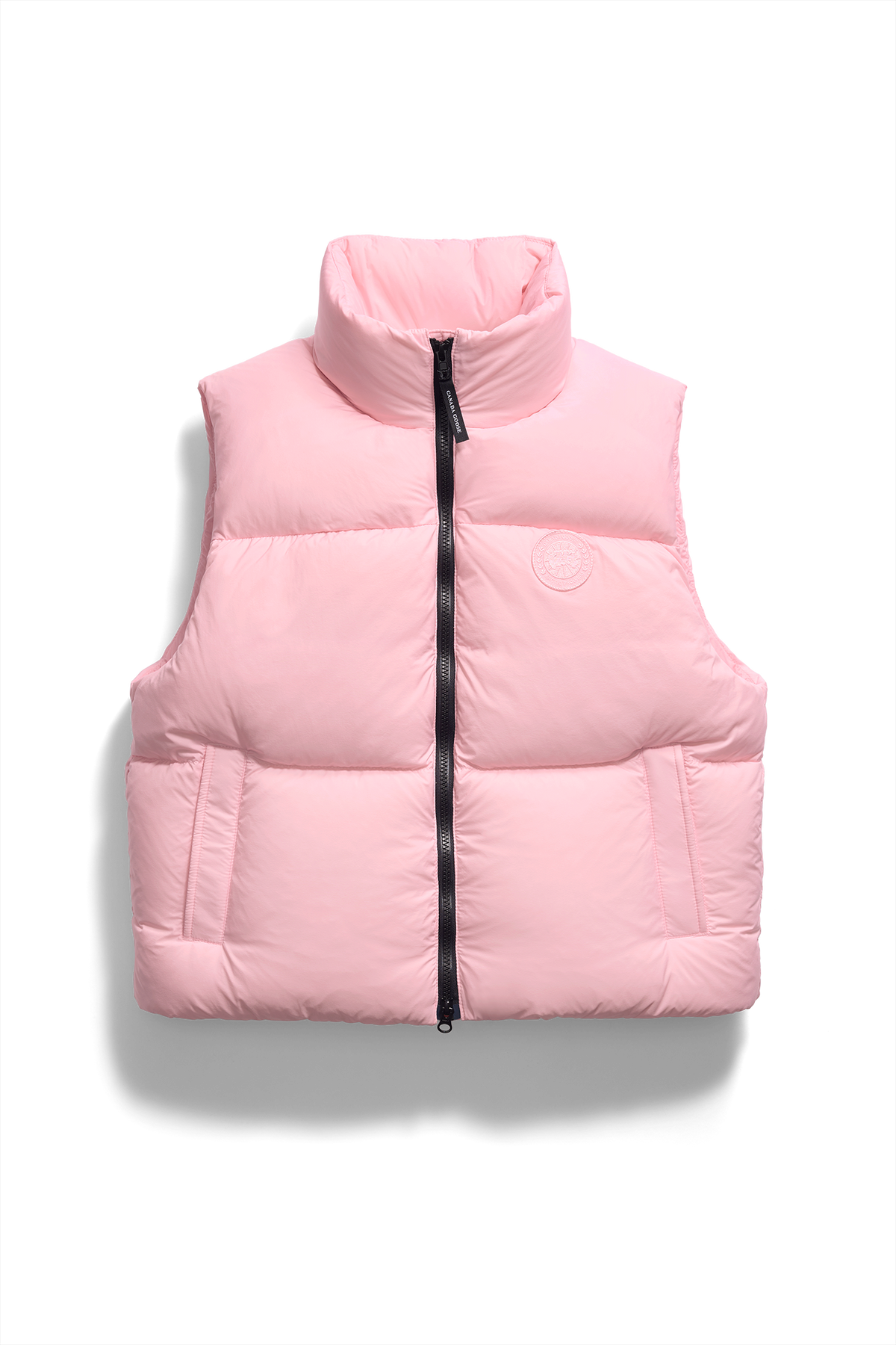 Fallon Puffer Vest Tonal Disc