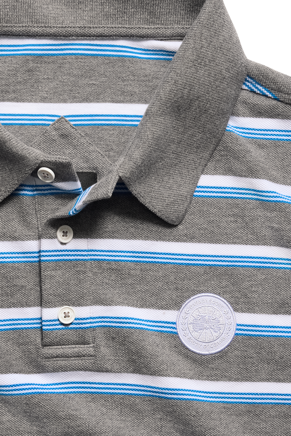 Beckley Striped Polo Tonal Disc