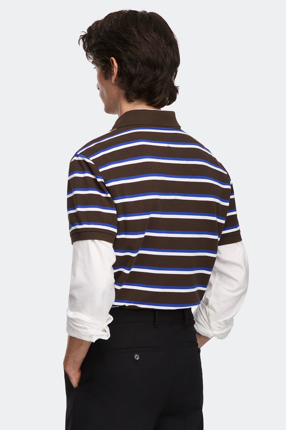 Beckley Striped Polo Tonal Disc