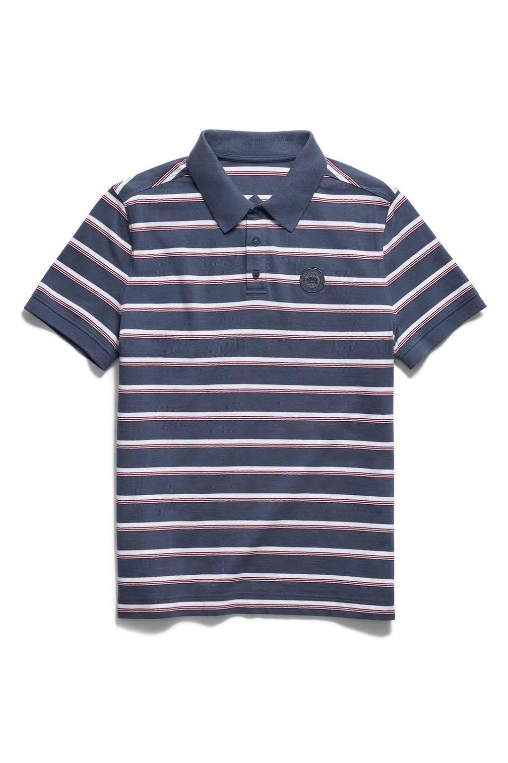 Beckley Striped Polo Tonal Disc