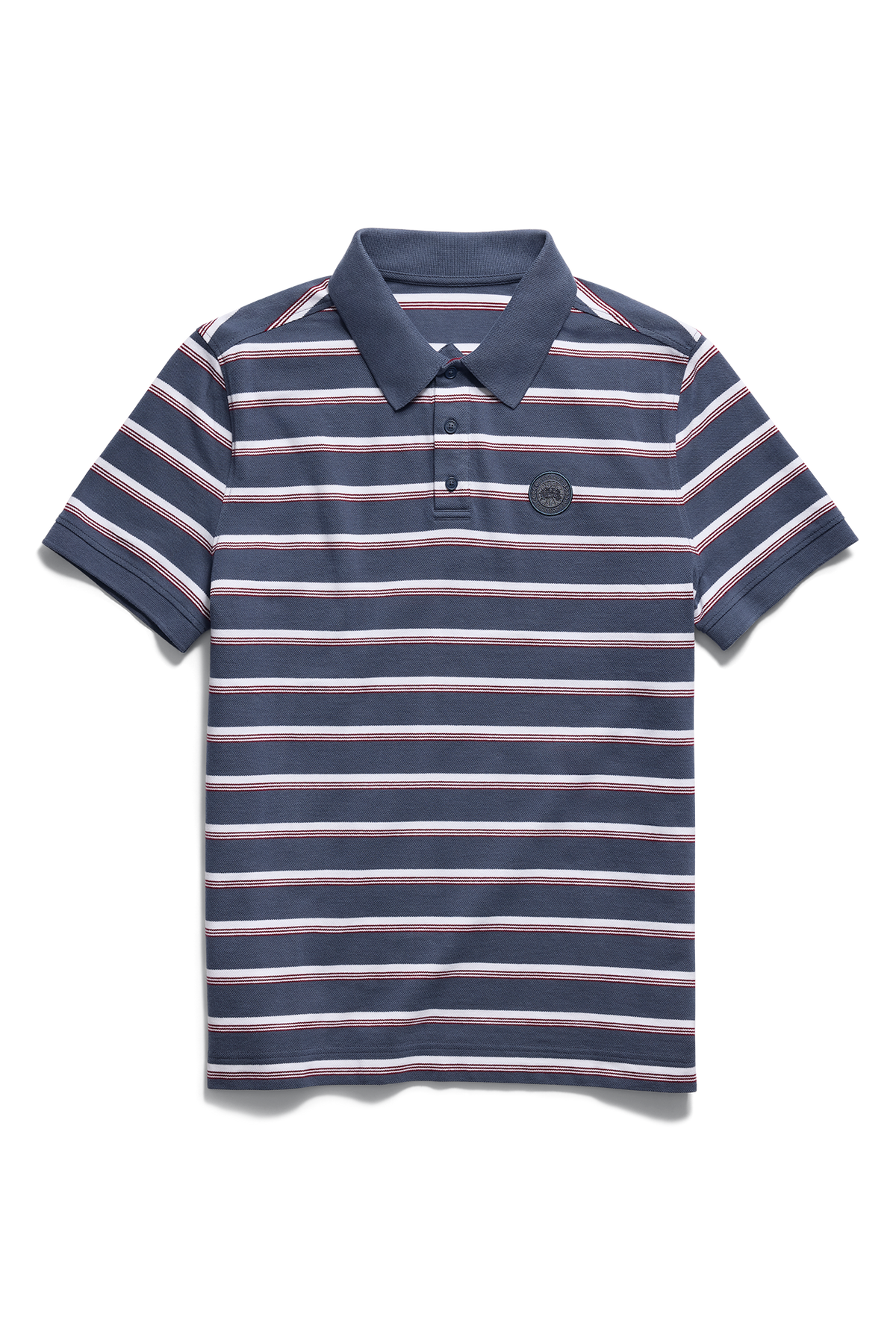 Beckley Striped Polo Tonal Disc