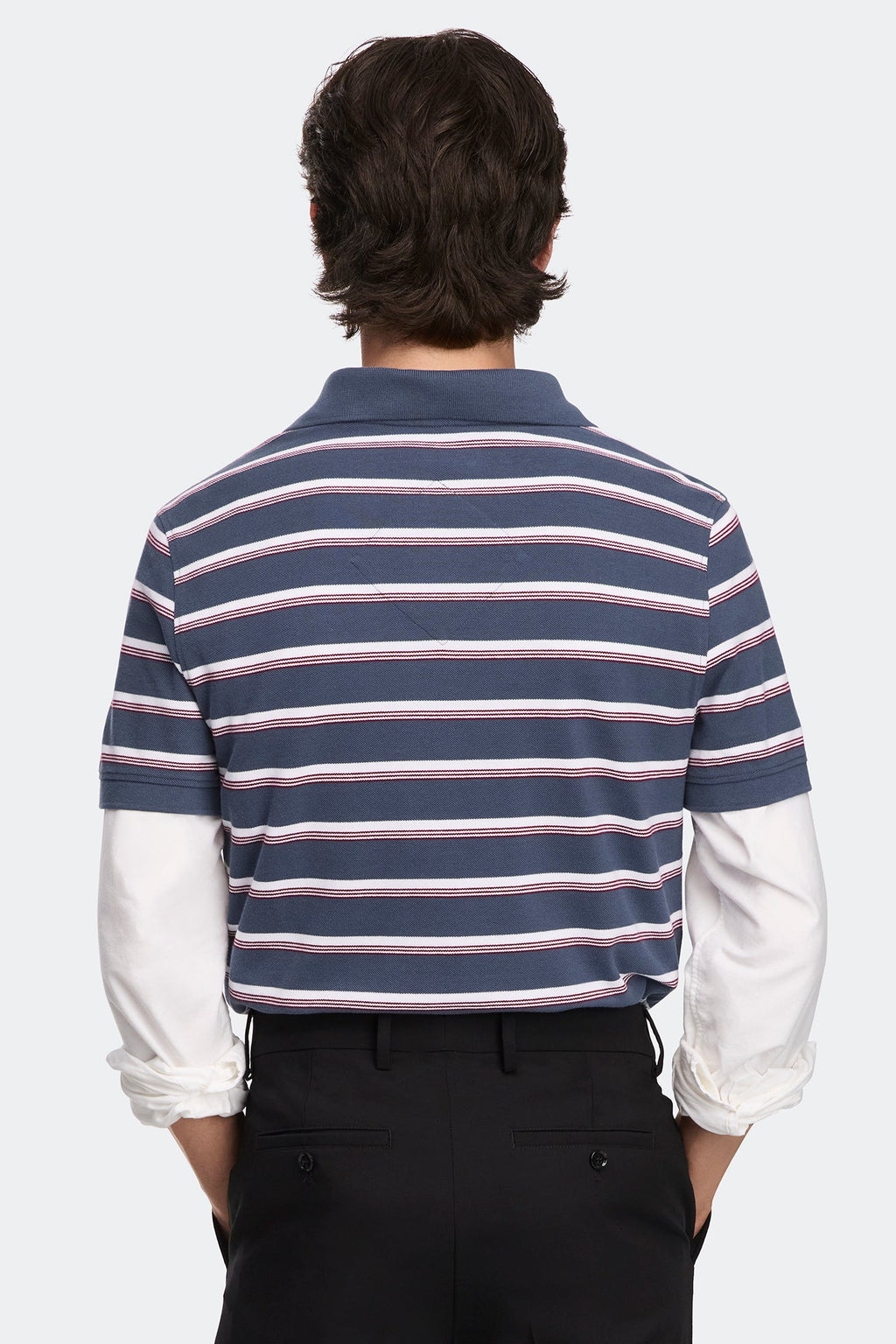 Beckley Striped Polo Tonal Disc
