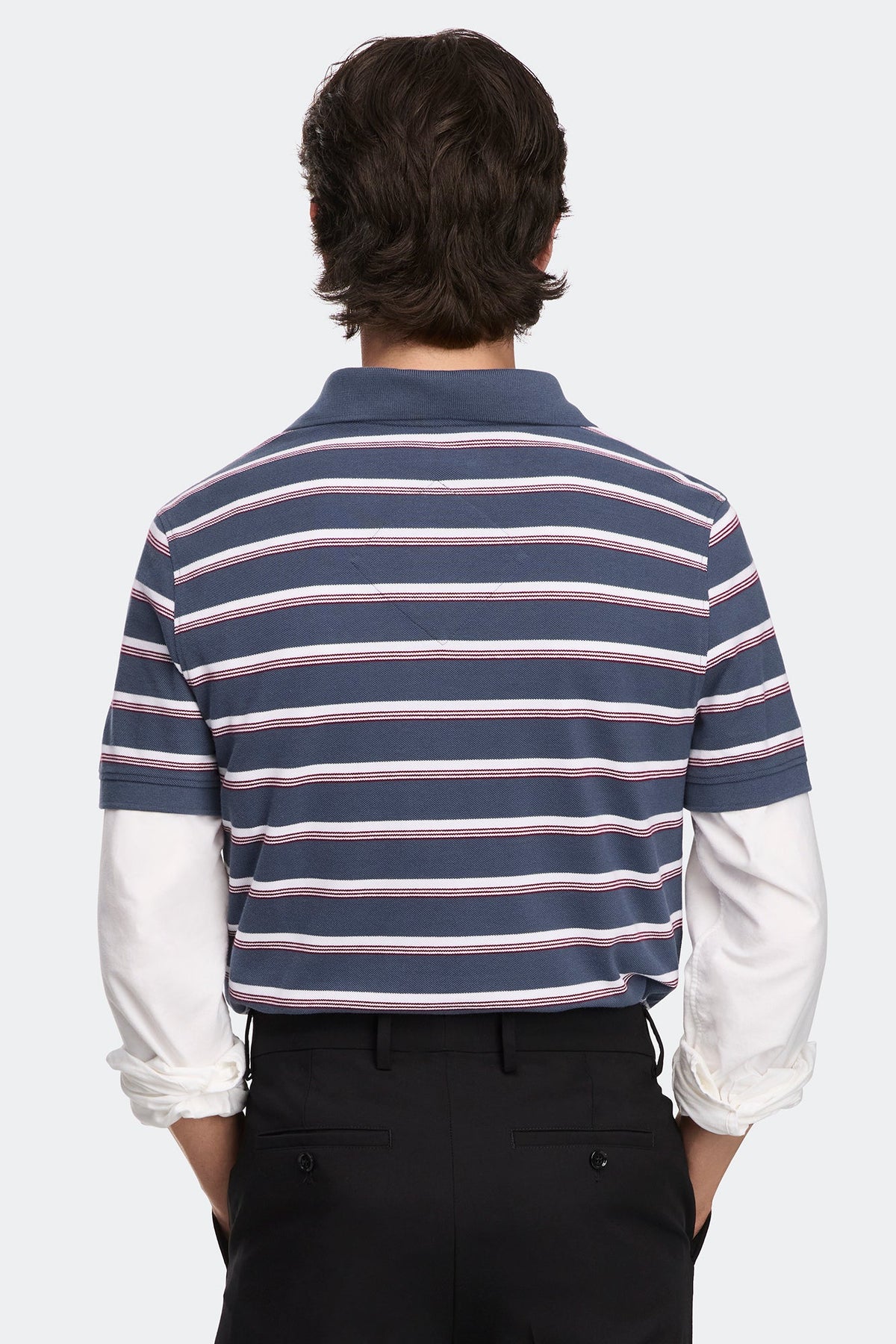 Beckley Striped Polo Tonal Disc