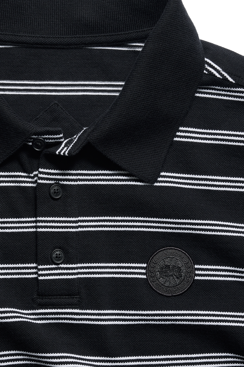 Beckley Striped Polo Tonal Disc