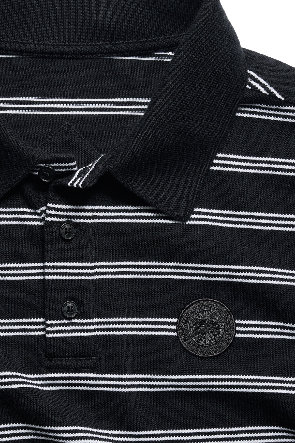 Beckley Striped Polo Tonal Disc