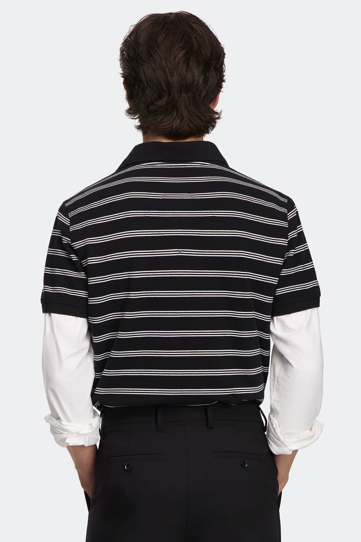 Beckley Striped Polo Tonal Disc