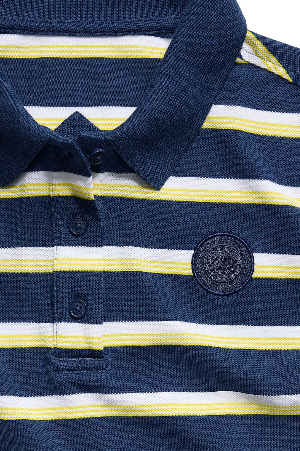 Almira Striped Polo Tonal Disc