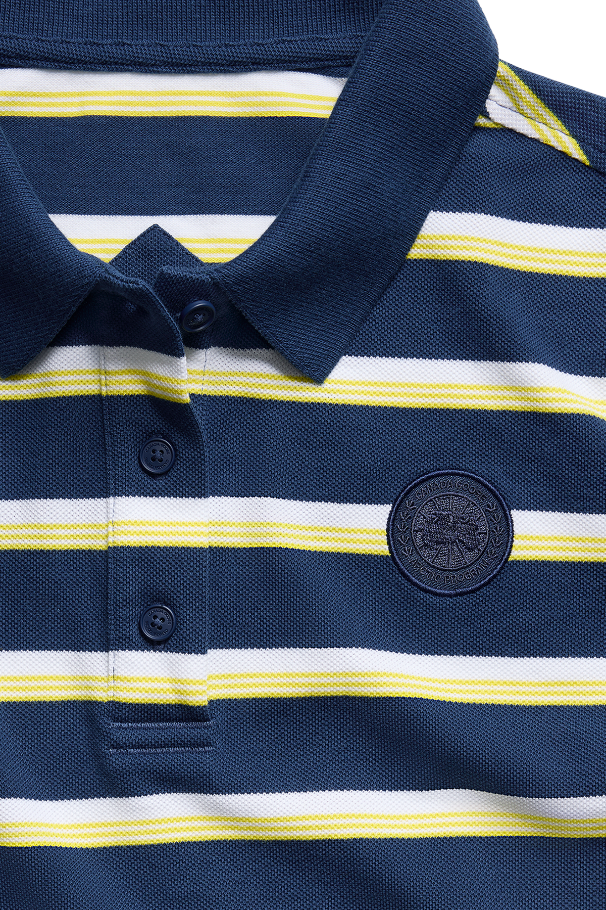 Almira Striped Polo Tonal Disc