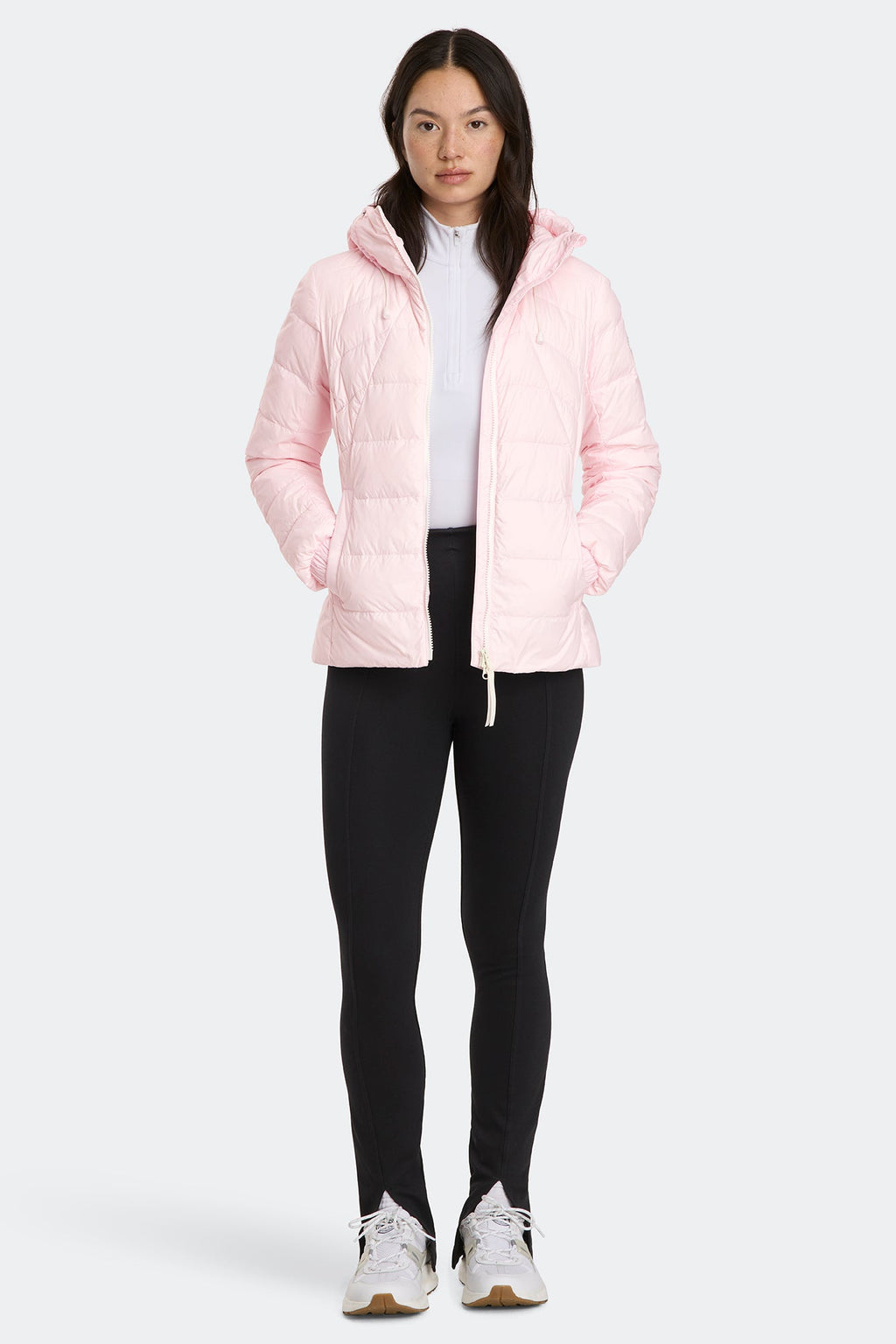 Abbott Hoodie White Disc