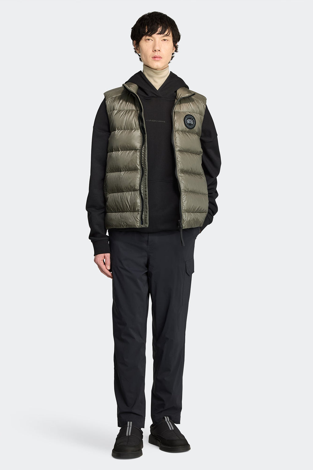 Crofton Vest Black Disc