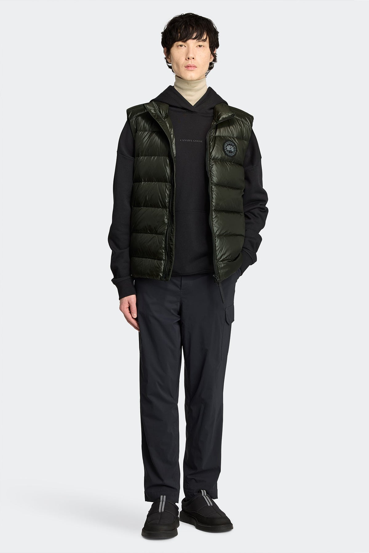 Crofton Vest Black Disc