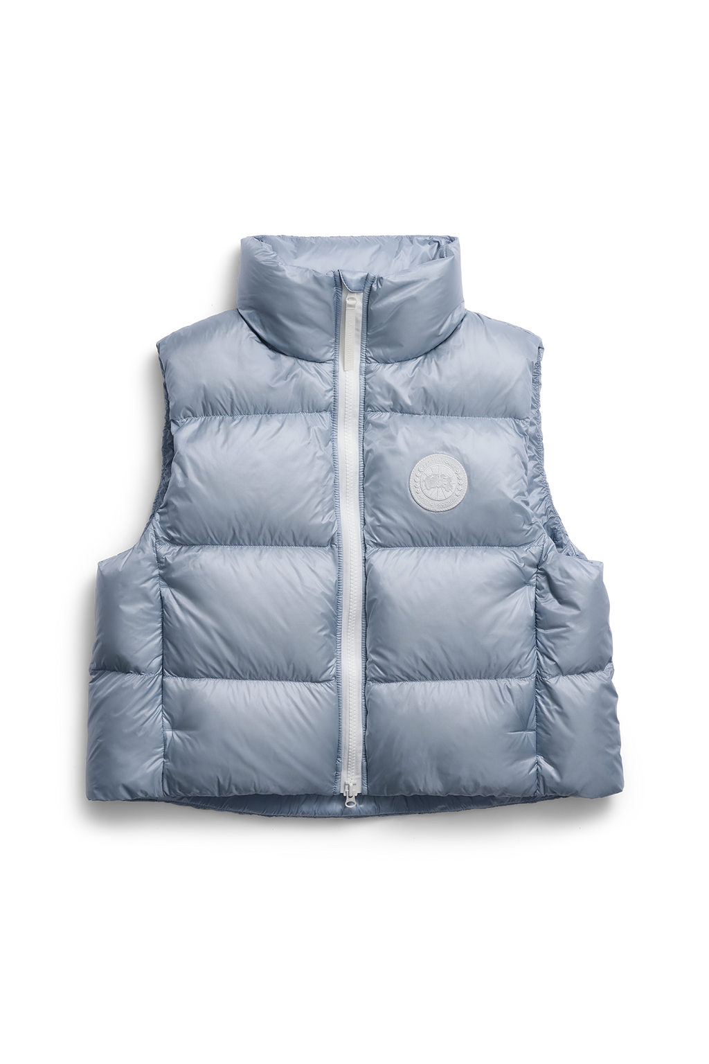 Cypress Puffer Vest White Disc