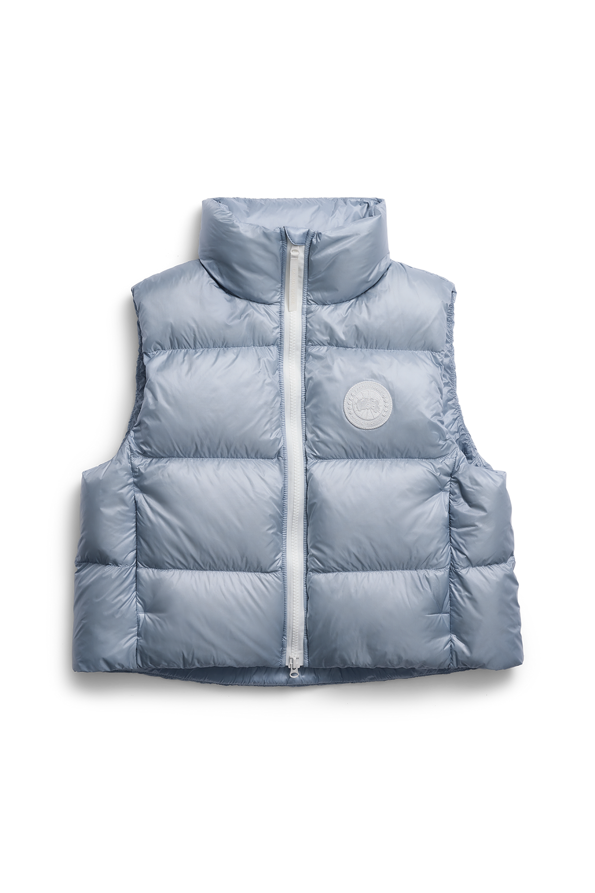 Cypress Puffer Vest White Disc
