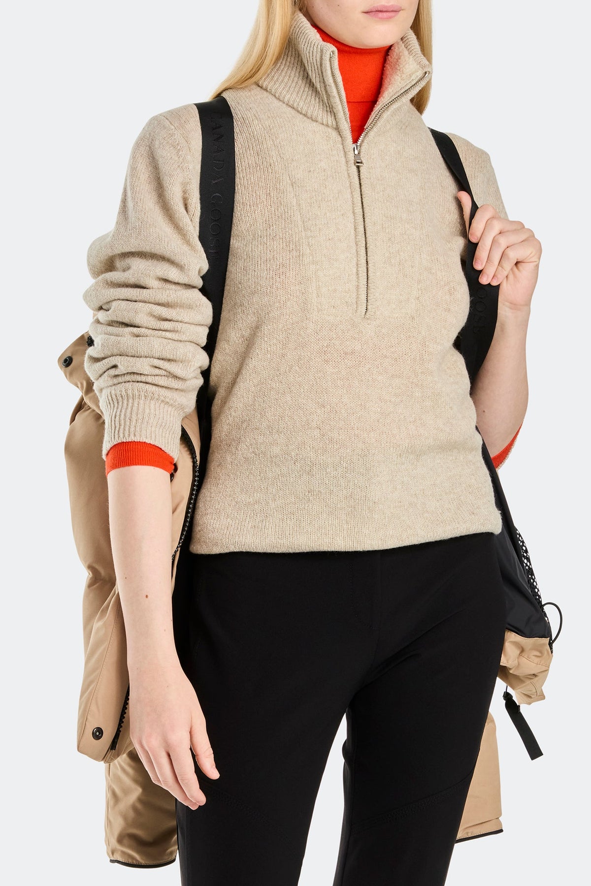 Grandview Cropped Jacket Black Disc