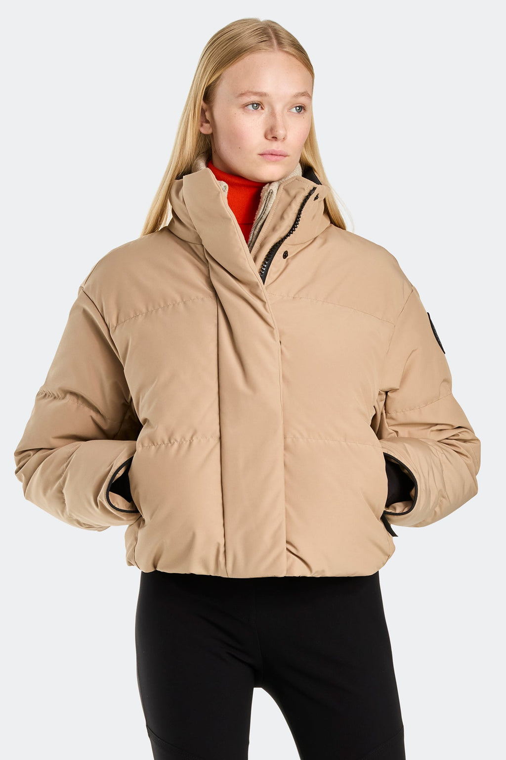 Grandview Cropped Jacket Black Disc