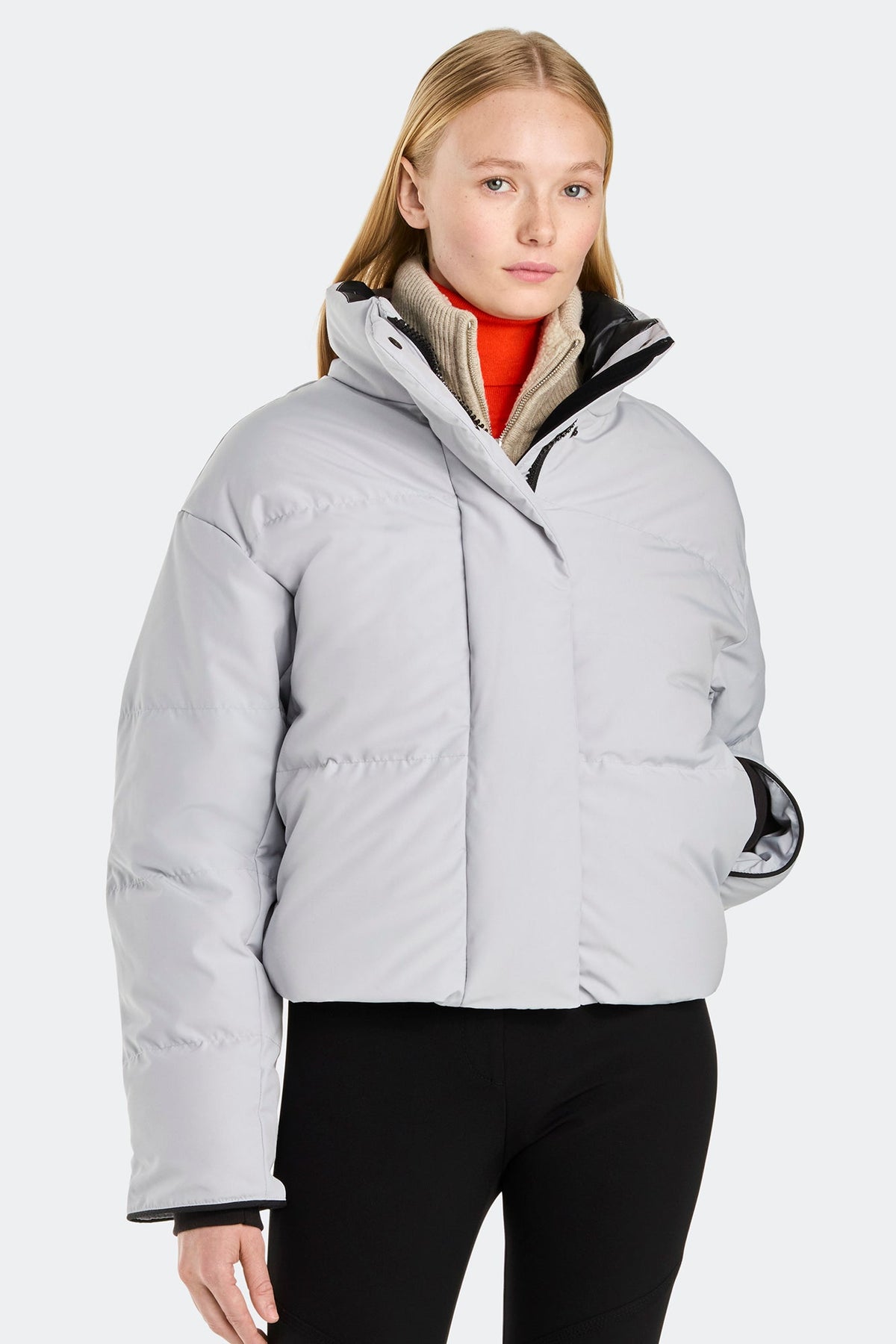 Grandview Cropped Jacket Black Disc