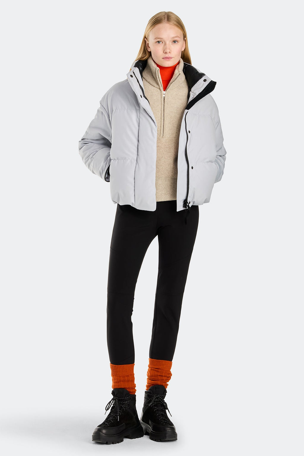 Grandview Cropped Jacket Black Disc