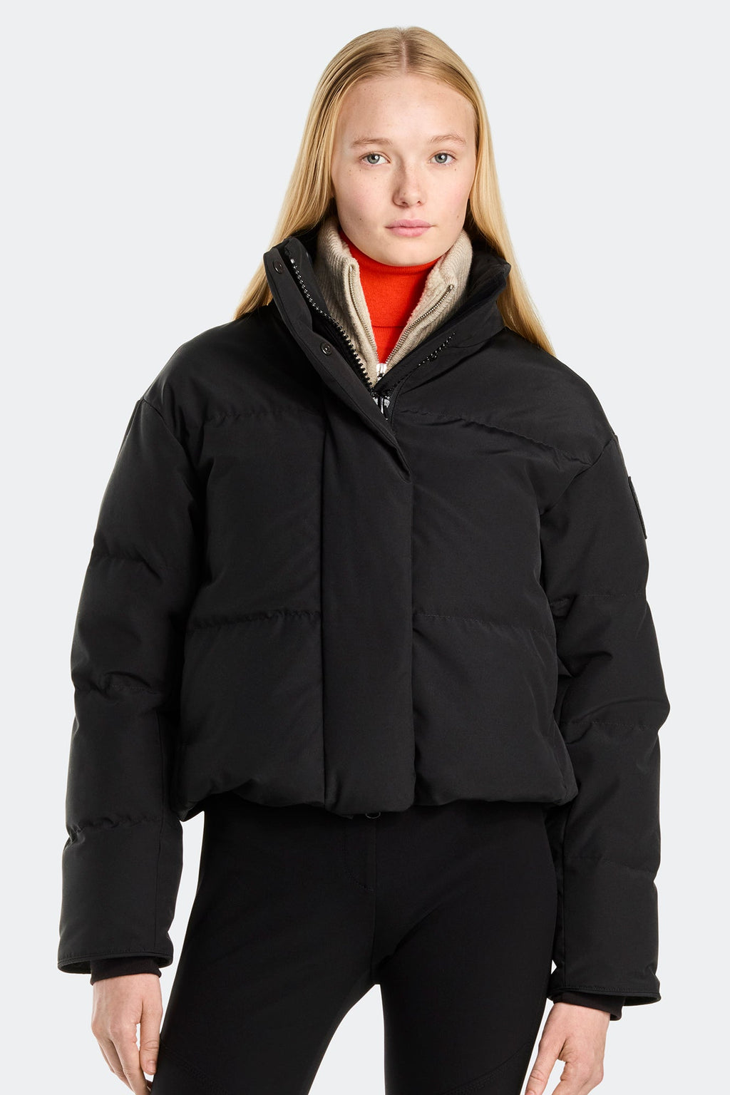 Grandview Cropped Jacket Black Disc
