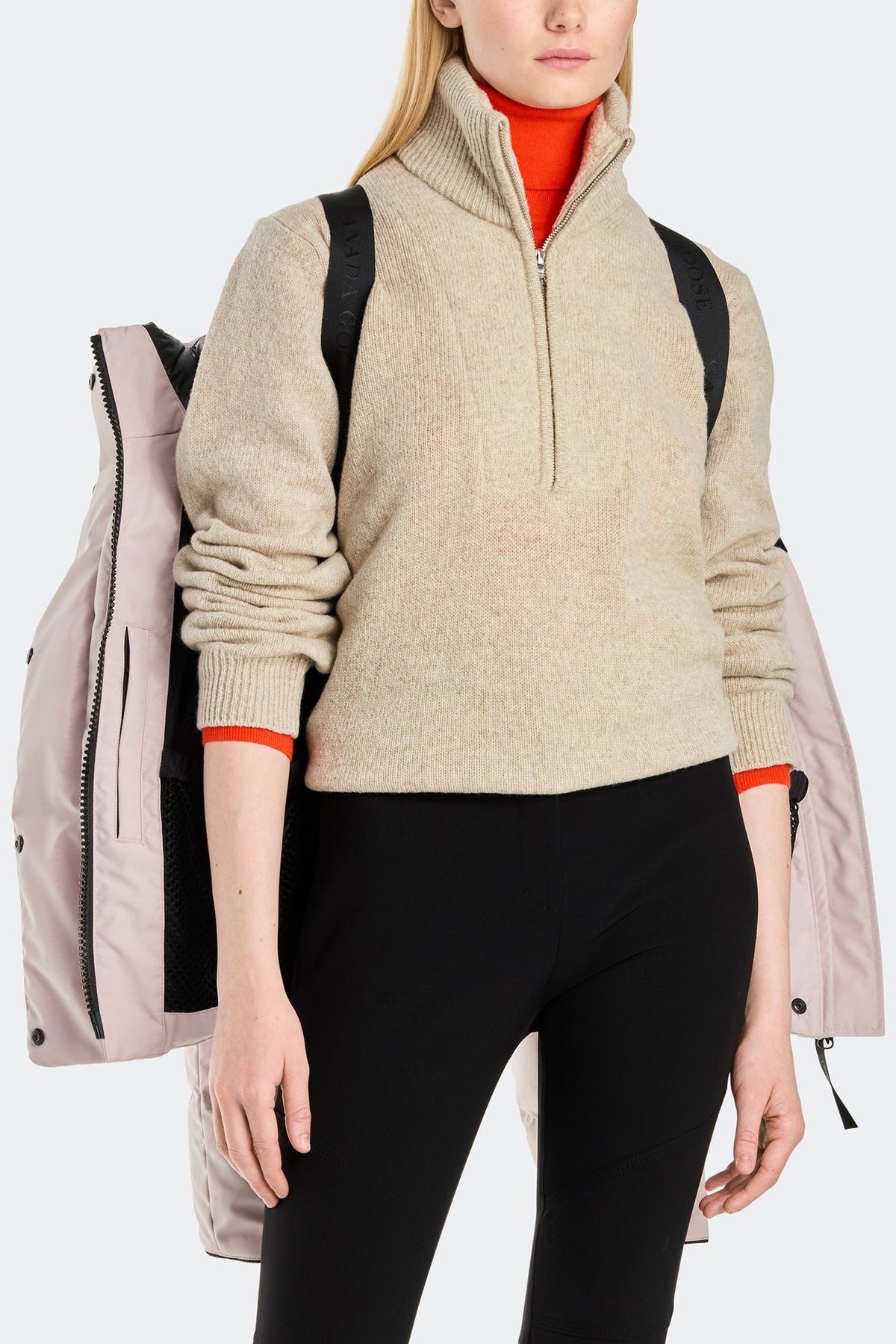 Grandview Cropped Jacket Black Disc