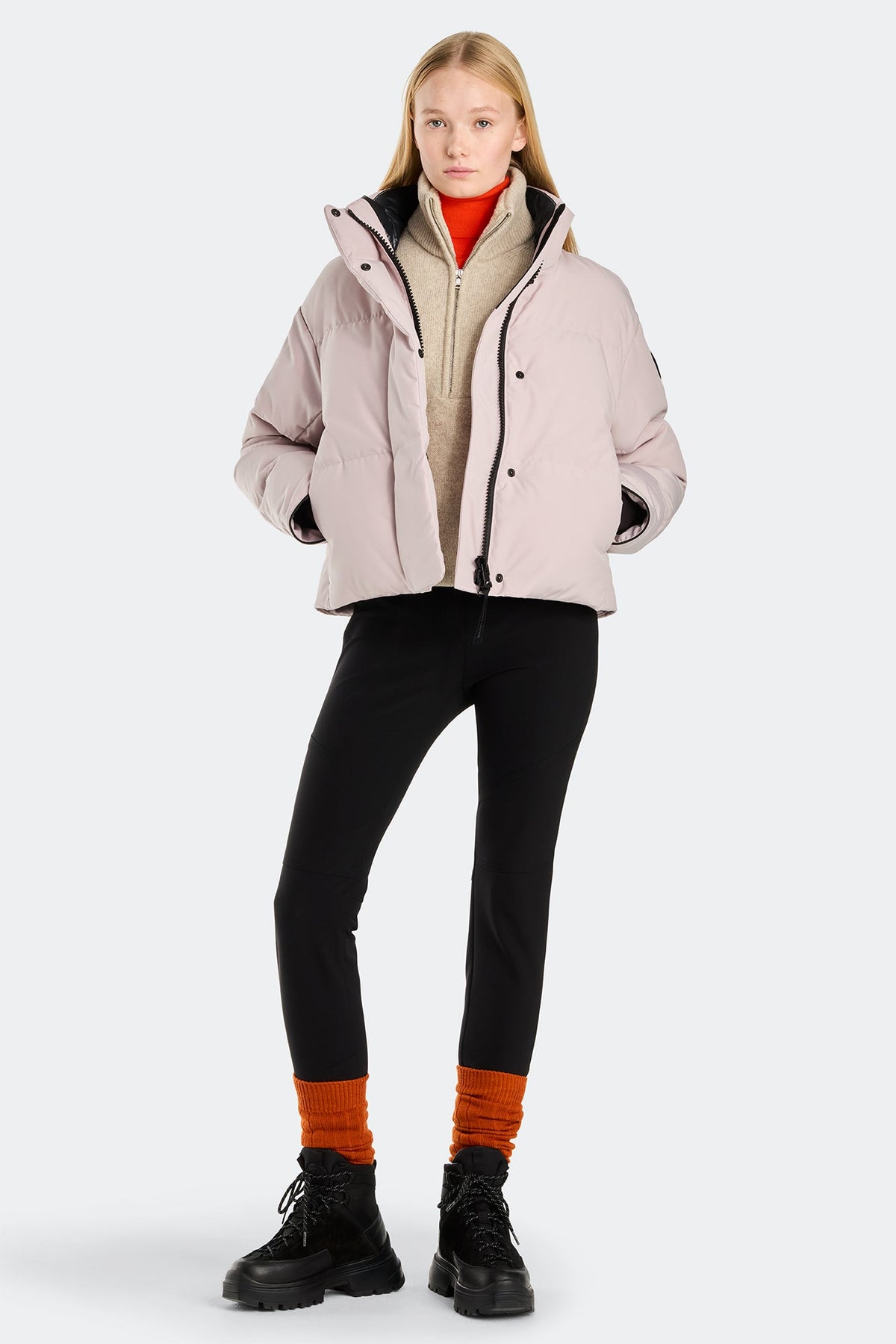 Grandview Cropped Jacket Black Disc