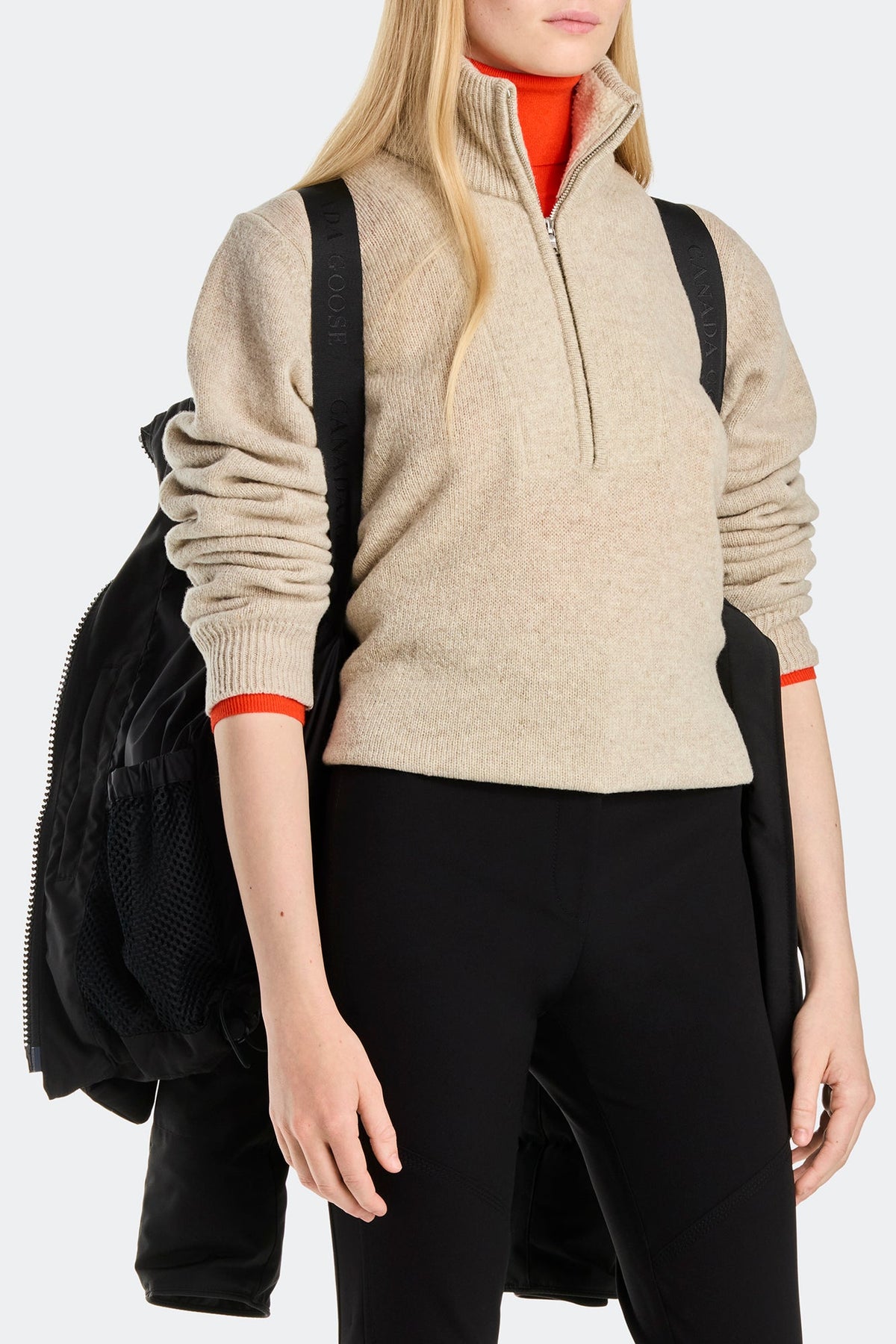 Grandview Cropped Jacket Black Disc