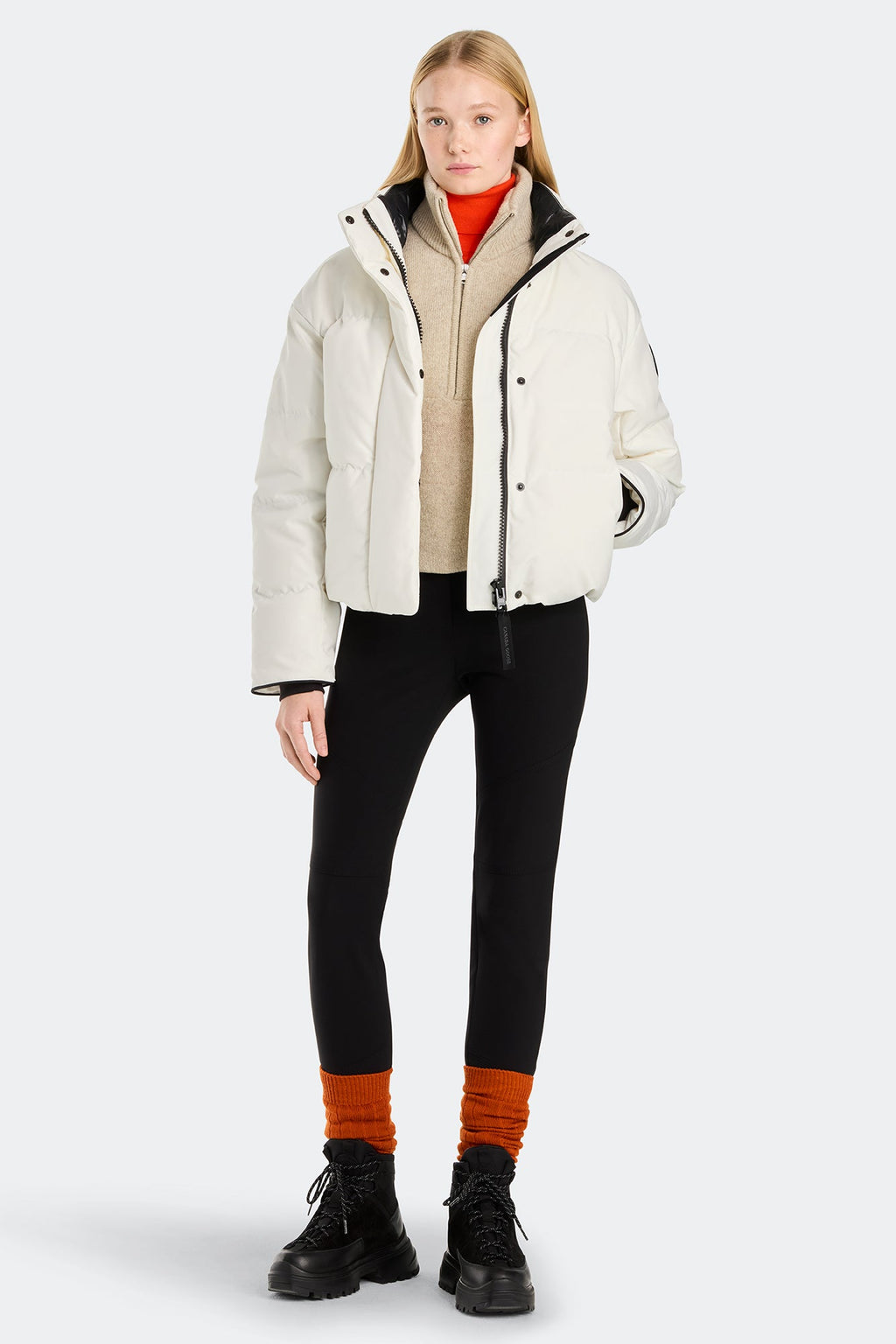Grandview Cropped Jacket Black Disc
