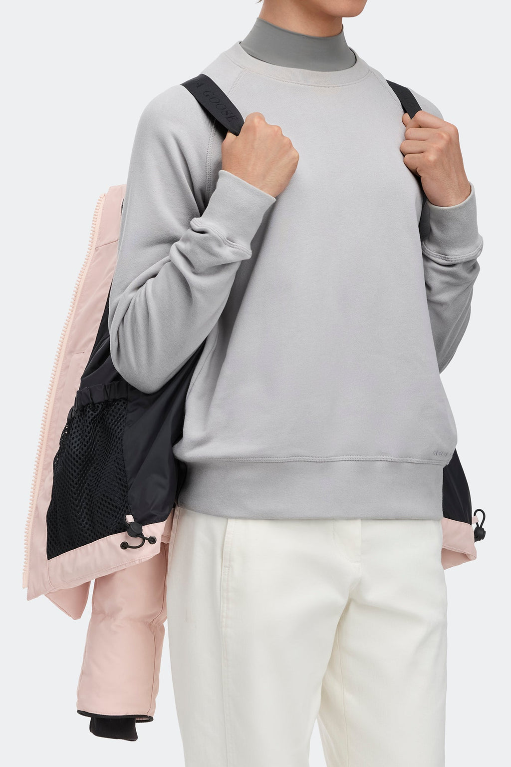 Grandview Cropped Jacket Tonal Disc