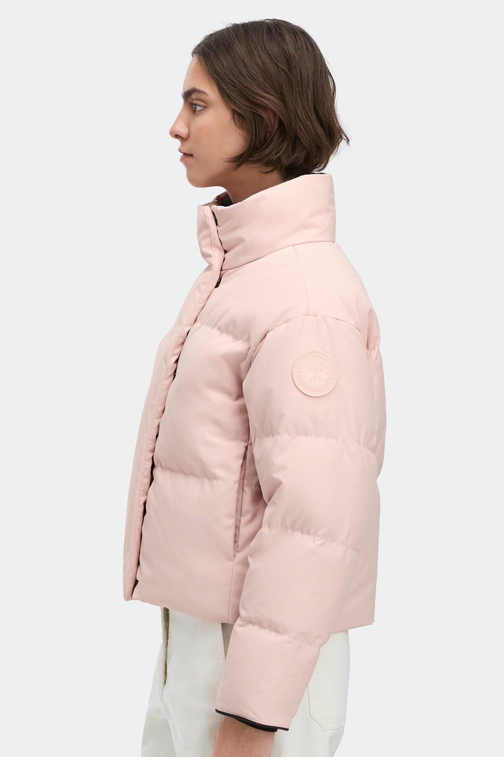 Grandview Cropped Jacket Tonal Disc