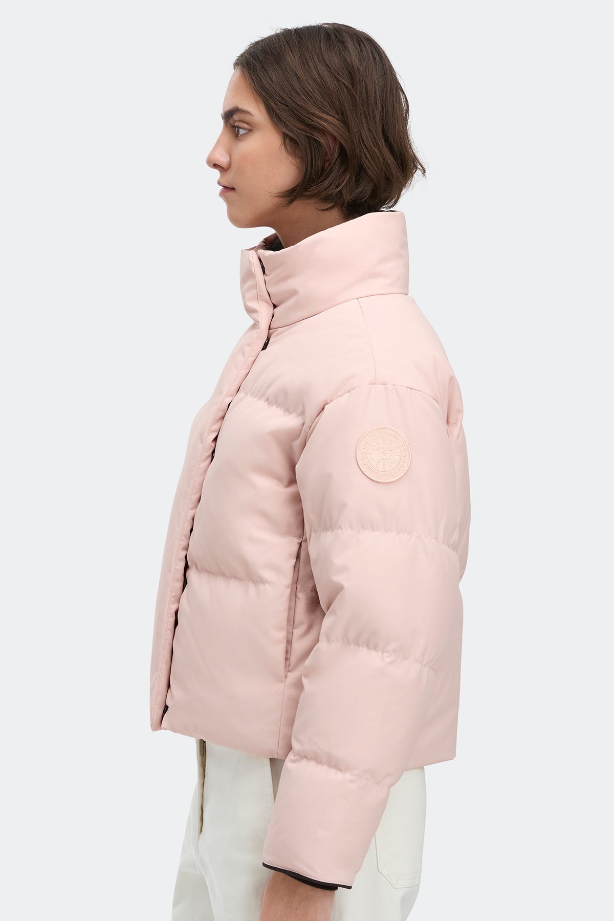 Grandview Cropped Jacket Tonal Disc
