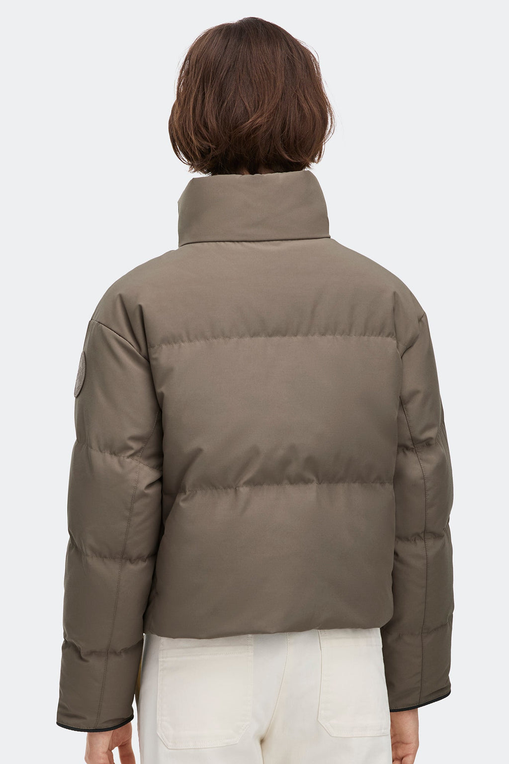 Grandview Cropped Jacket Tonal Disc