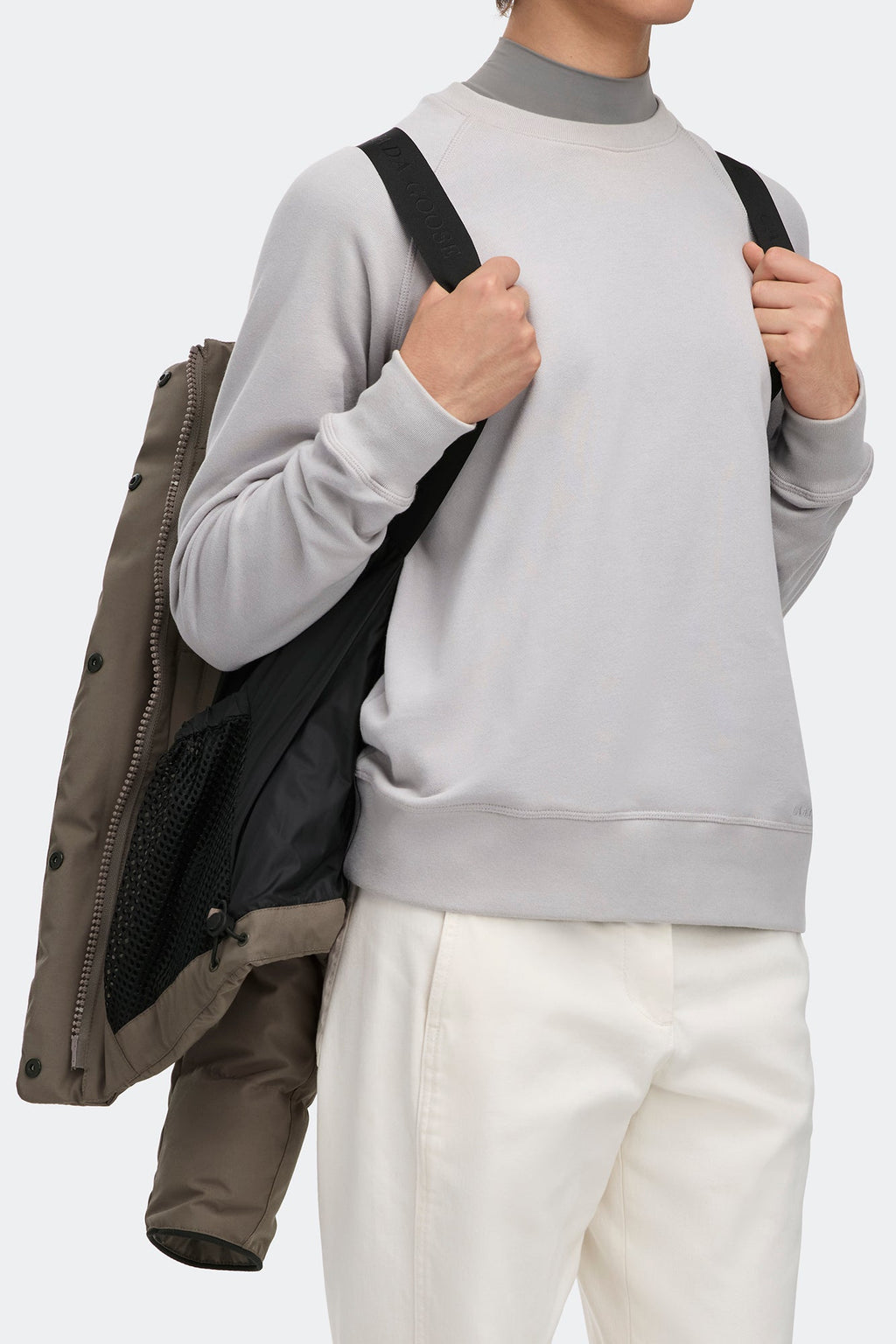 Grandview Cropped Jacket Tonal Disc