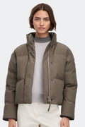 Grandview Cropped Jacket Tonal Disc