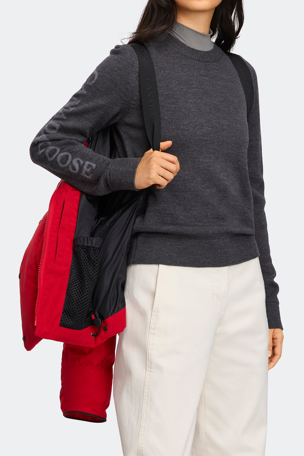 Grandview Cropped Jacket Tonal Disc