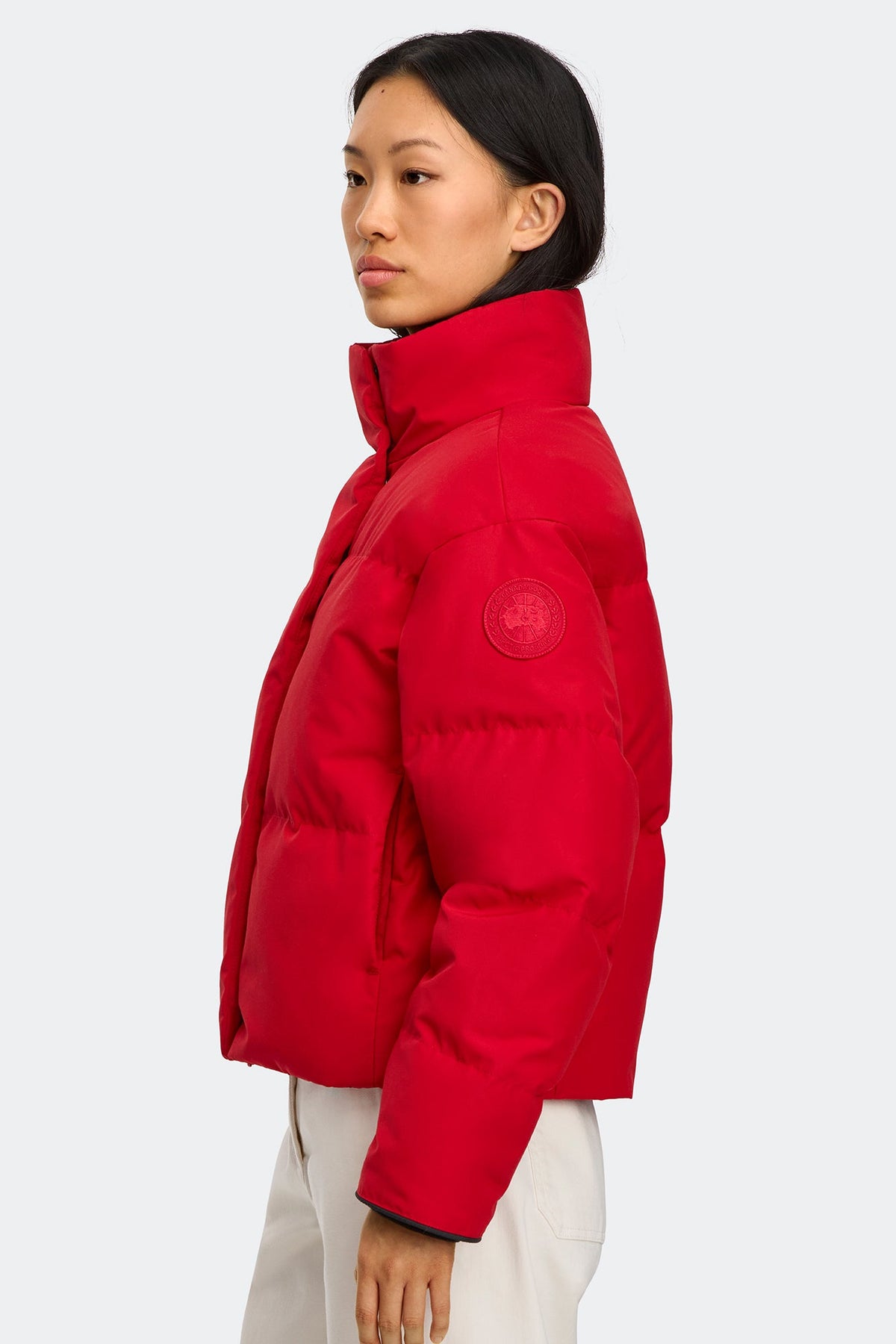 Grandview Cropped Jacket Tonal Disc