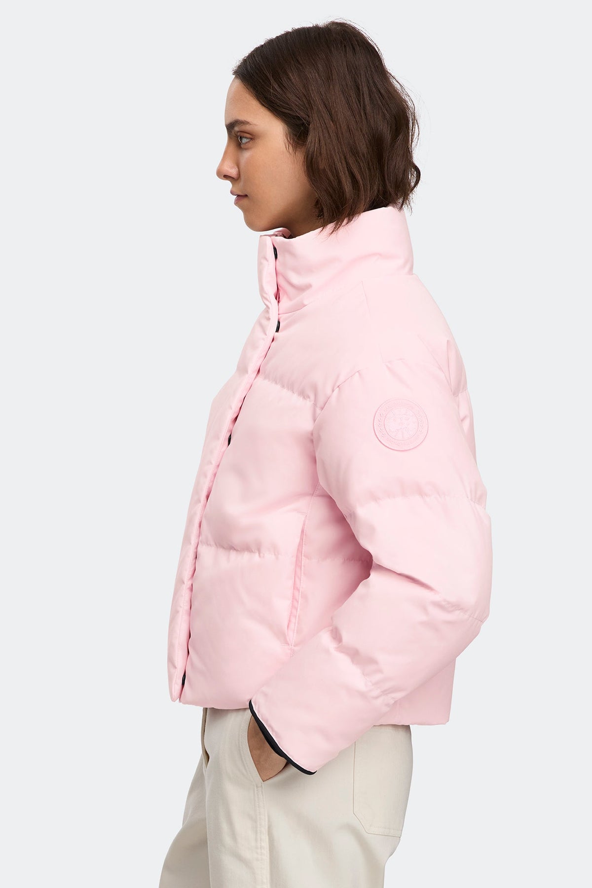 Grandview Cropped Jacket Tonal Disc