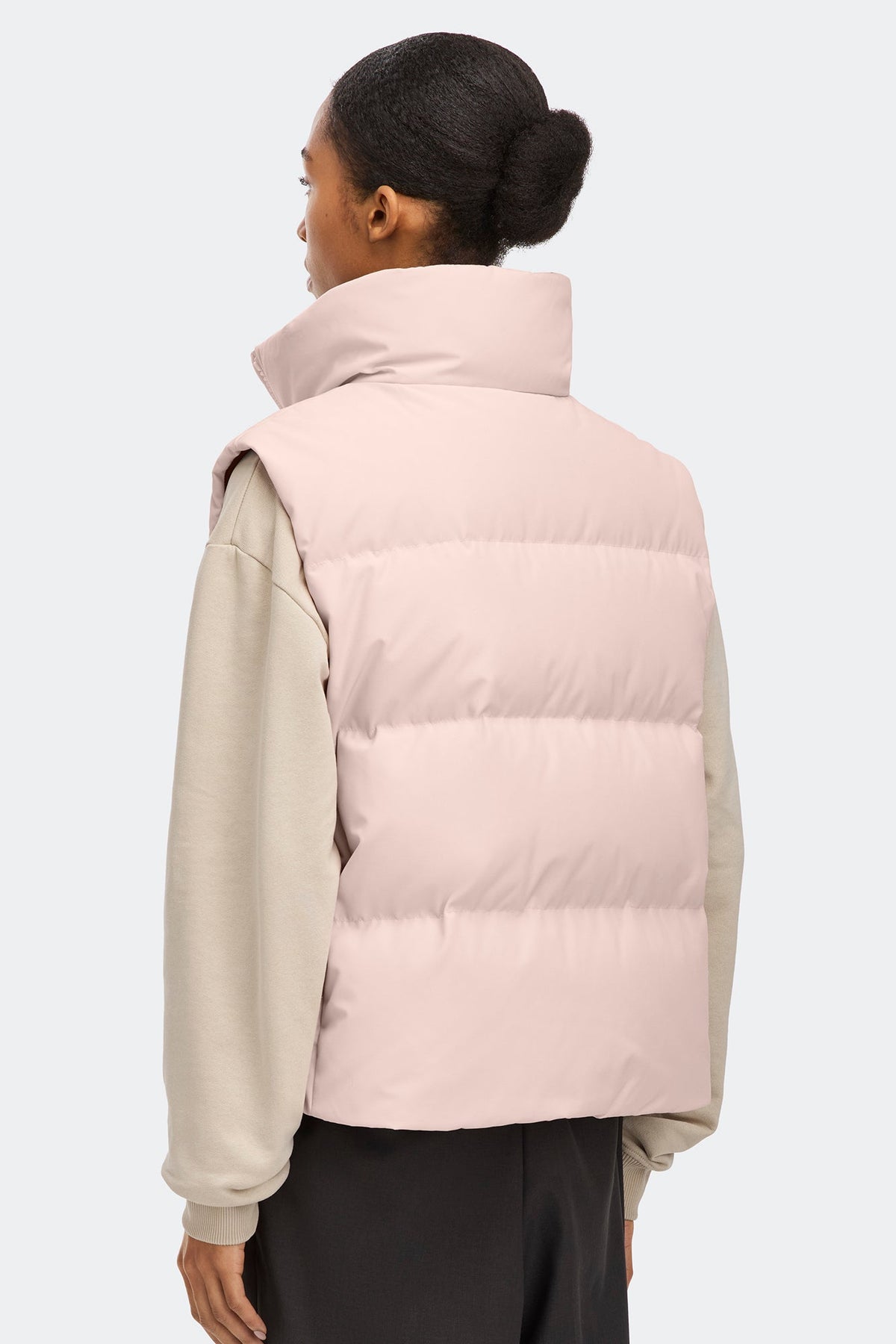 Grandview Cropped Vest Tonal Disc