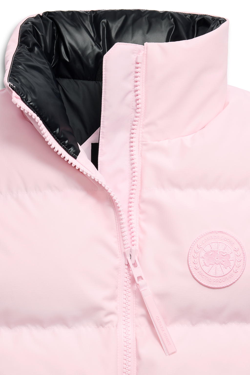 Grandview Cropped Vest Tonal Disc