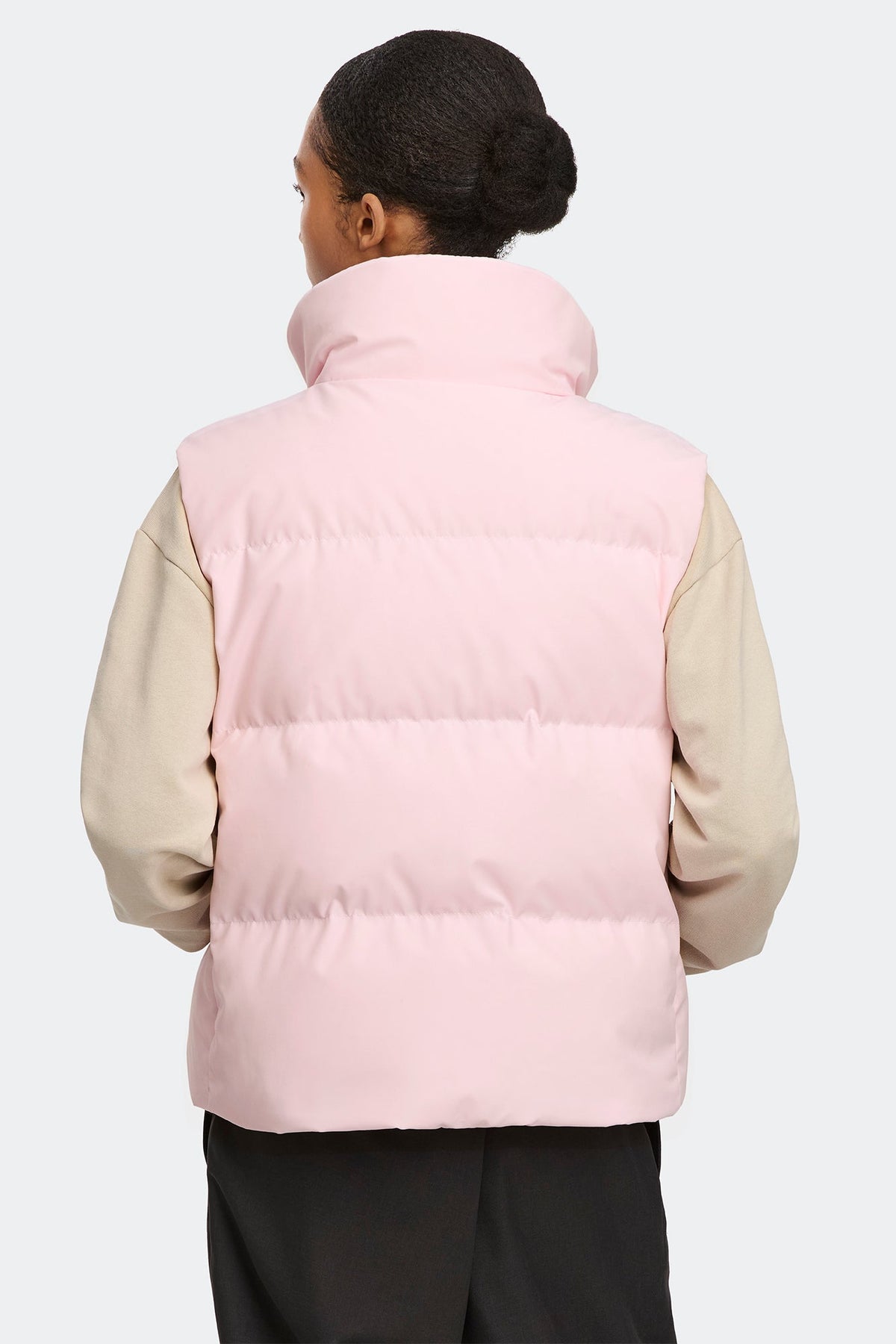 Grandview Cropped Vest Tonal Disc