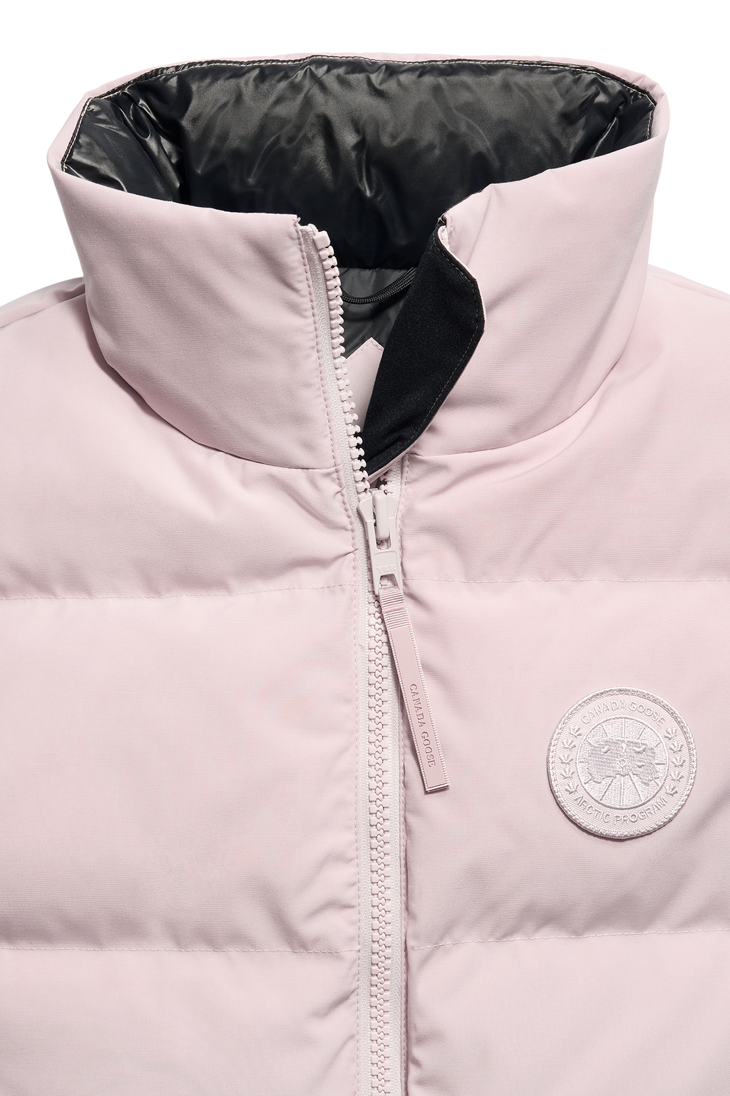 Grandview Cropped Vest Tonal Disc