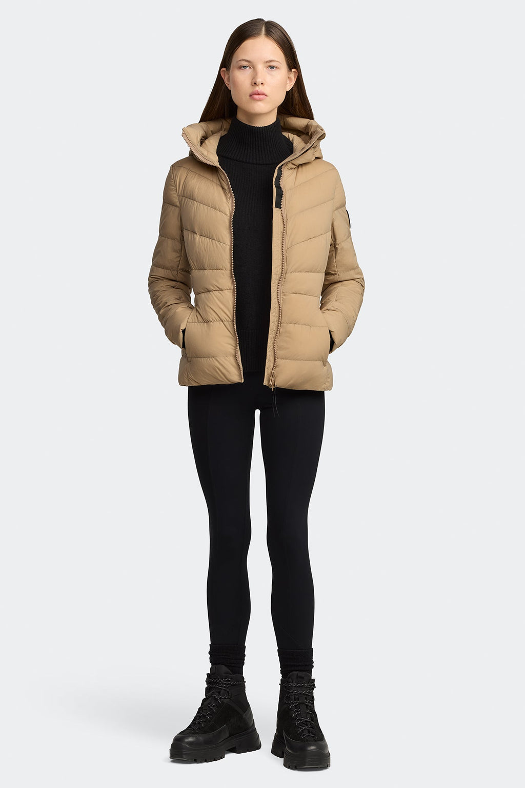 Clair Jacket Black Disc