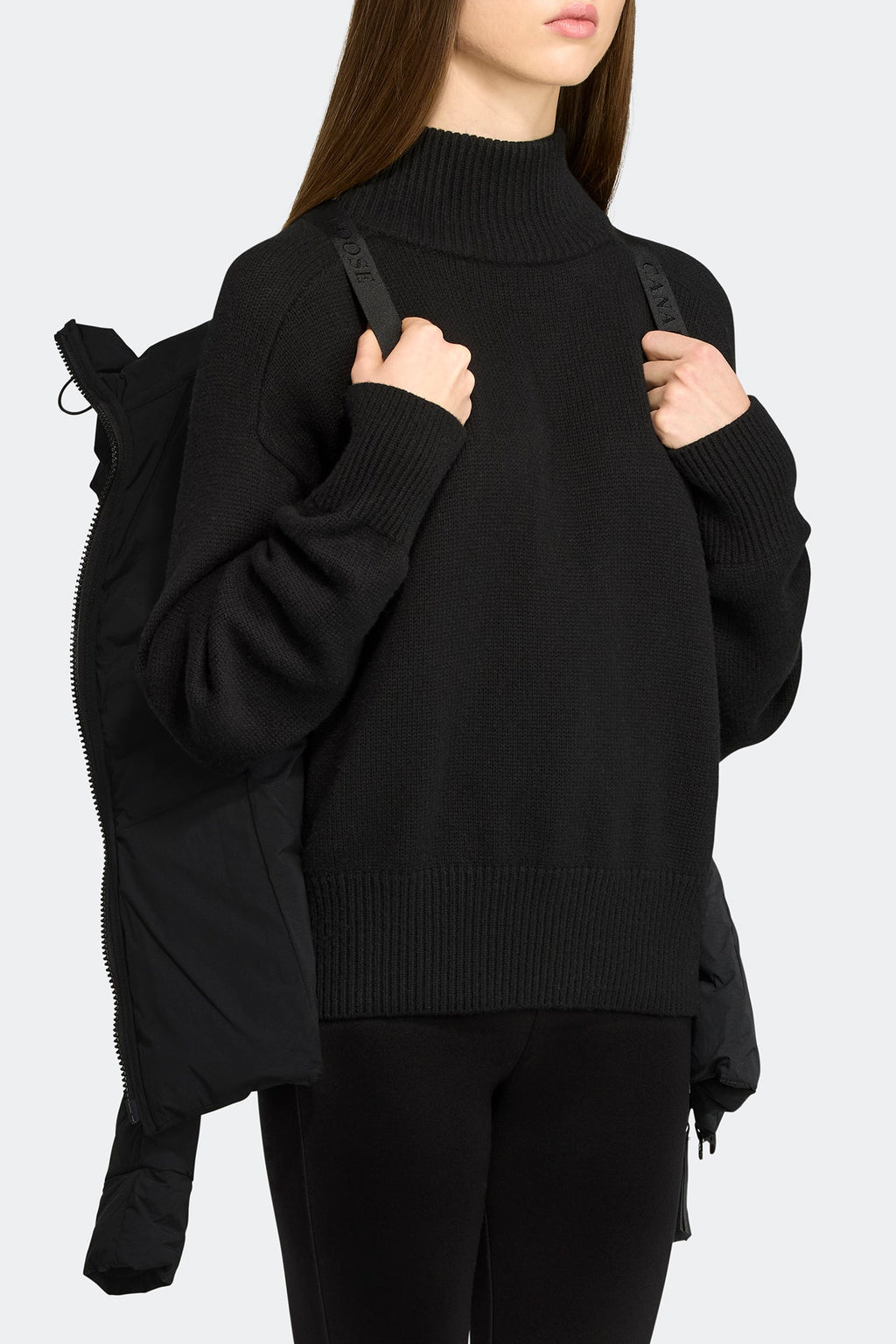 Clair Jacket Black Disc