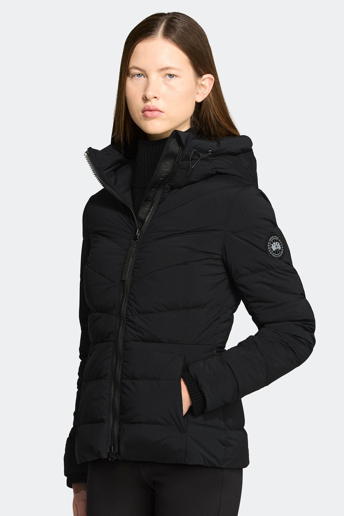 Clair Jacket Black Disc