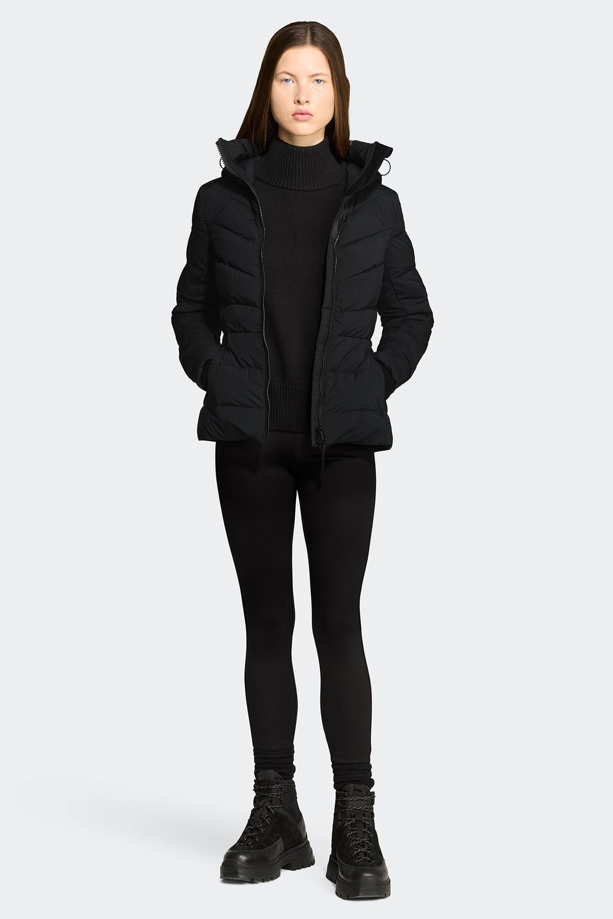 Clair Jacket Black Disc